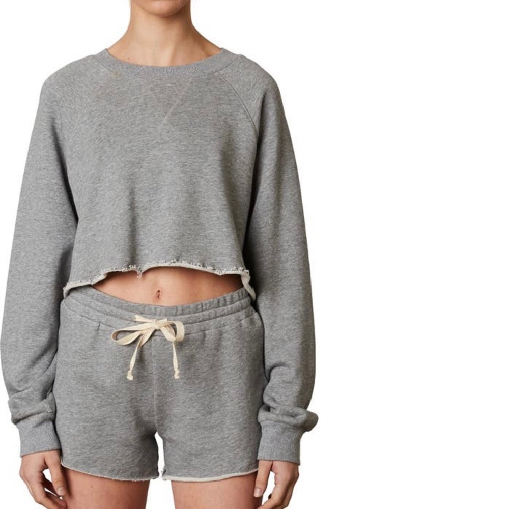 NIA vintage crop pullover